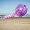 In the Breeze 5258 — 40-inch Purple Iridescent Jellyfish 3D Windsock — Simmering Windsock with Inflatable Head and Free-Flowing Tentacles